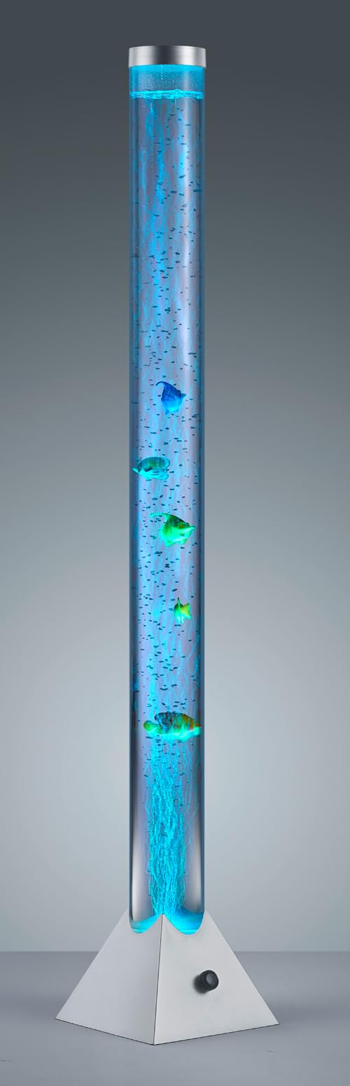 Reality Leuchten RLLiveYourLight Motion Piantana, LED, 3,6 W, Multicolore/titano/nero, 21,5 x 21,5 x 130 cm