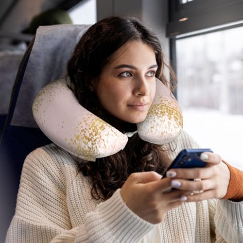 Almohada de espuma viscoelástica tamaño único para viaje miniatura 2