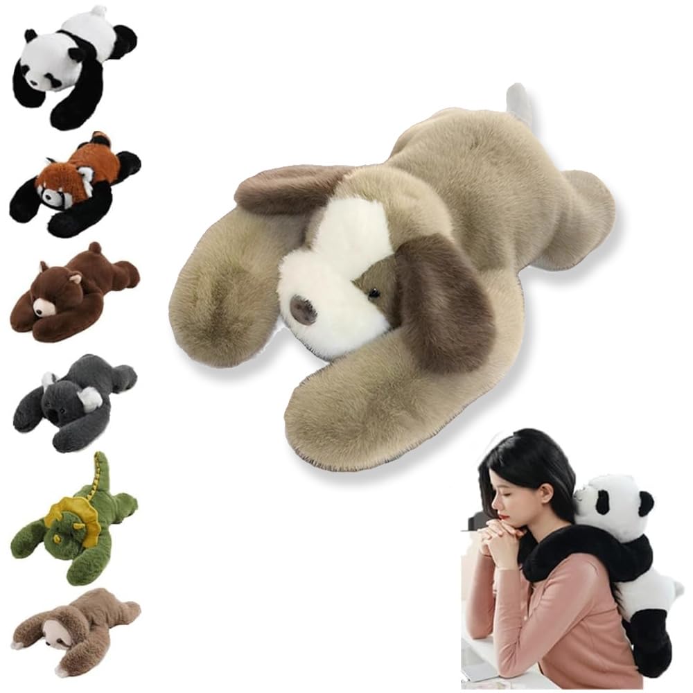 Weighted Plush Animals, The Weighted Animals for Adult, Hugging Pillow for Anxiety Relief & Sleep Support (Dog, 45CM)