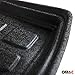 OMAC Cargo Mats Liner for Kia Rio Hatchback 2018-2023 Black All-Weather TPE