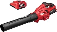 SKIL PWR CORE 40 Brushless 40V Cordless Leaf Blower Kit - 530 CFM, Variable Speed, Power Boost, 2.5Ah Battery & Charger BL4713C-11