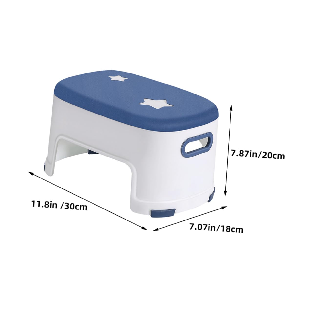 ERINGOGO Toilet Squatting Stool Step Stool for Boys and Girls Bathroom Non-Slip Footstool Easy-Clean Surface