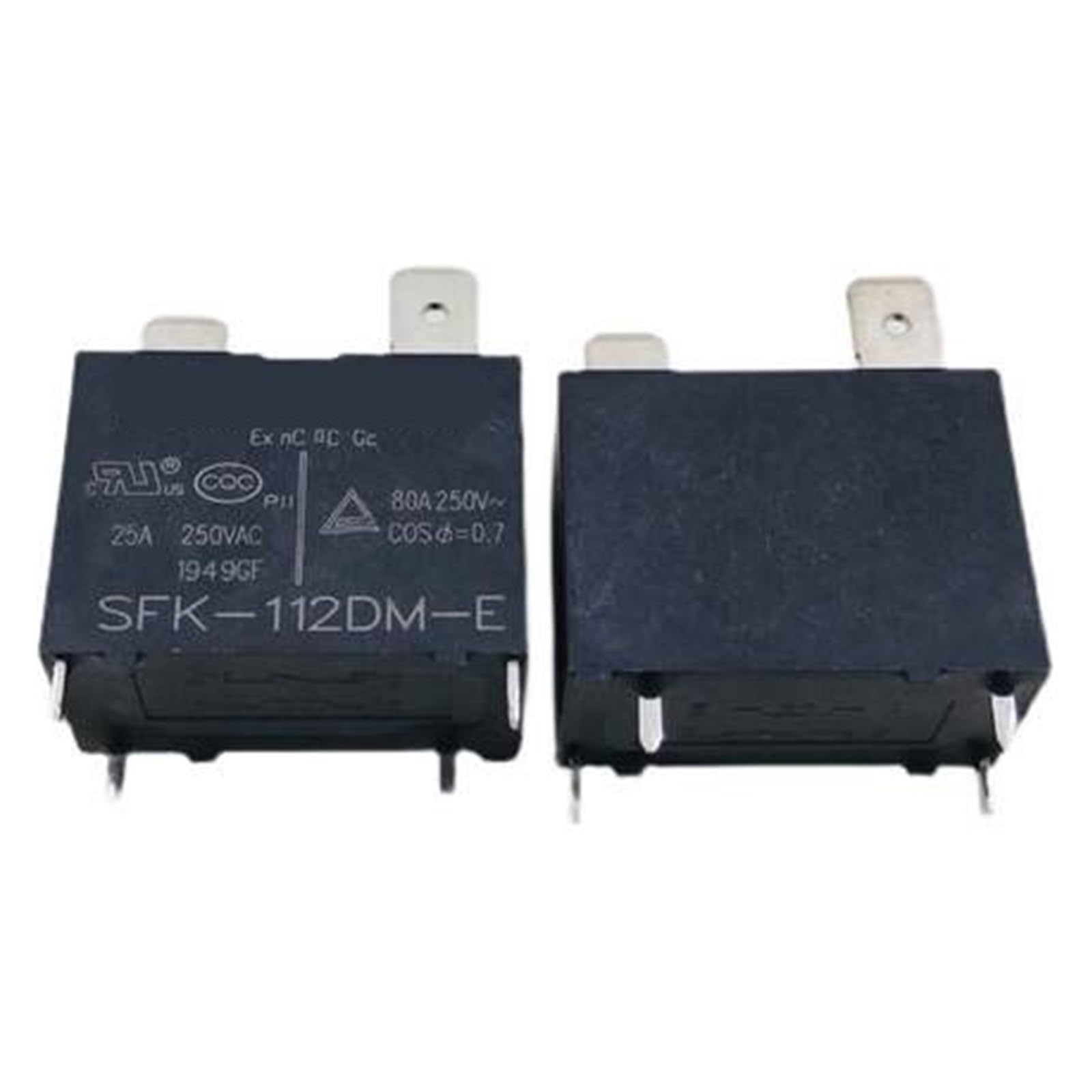 Relais SFK-105DM 5V 4 broches 25A pour carte de commande électronique
