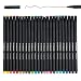 Fineliner Color Pens Set, 0.38mm Fine Tip Pens, Porous Fine Point Makers Drawing Pen, Perfect for Writing in Bullet Journal and Planner, 24 Assorted Colors from ai-natebok