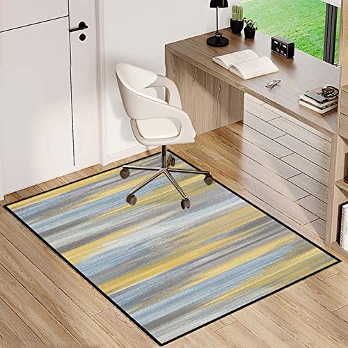 Alfombrilla antideslizante para silla de oficina para suelos de madera dura, protector multiusos para el hogar y la oficina, alfombra con tecnología antideslizante