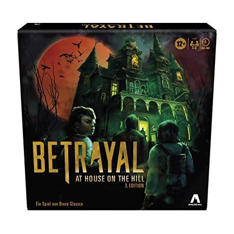 Hasbro Betrayal at House on The Hill 3rd Edition Cover
