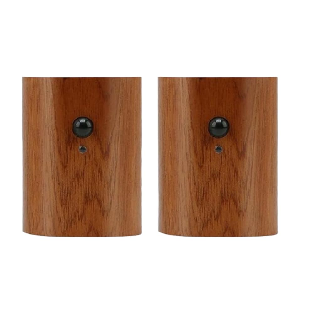 Lampe murale en bois design avec veilleuse à capteur de mouvement