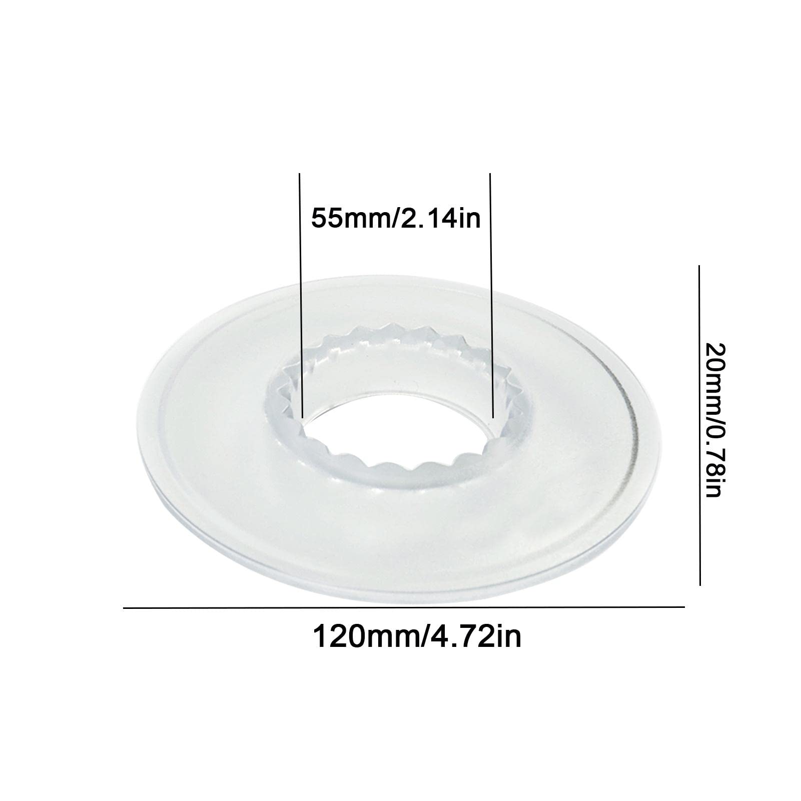 10 soportes para goteo de café, fácil de limpiar, de resina, soporte para filtro de café de resina transparente para cafetera