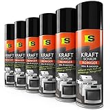 Extra stark: Der Spraytive Grill- und Backofenreiniger als Spray wurde speziell gegen Fett, Ruß und hartnäckige Ablagerungen entwickelt. In nur 2 Minuten wirkt der Schaum auch ohne Hitze ein und erleichtert die Reinigung von Backofen, Grillrost & Co. erheblich.
