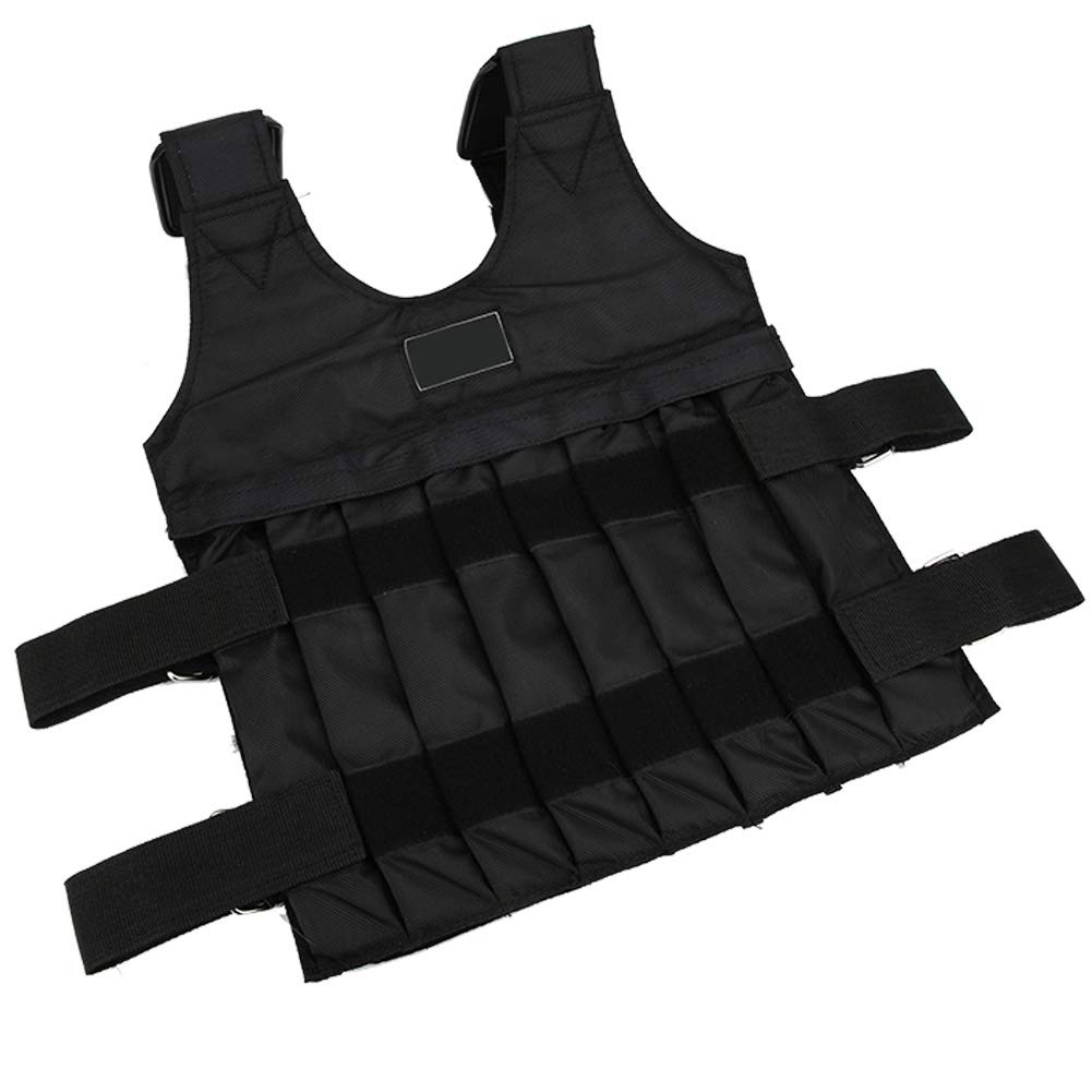 Gilet lesté de Sport, Maximale Réglable de 20 Kg, Veste Lestée, Gilet D'entraînement D'exercice