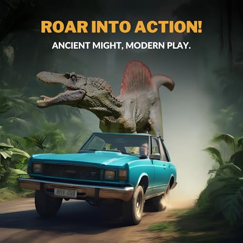 Image of Spinosaurus Toy Dinosaur Action Figure, Realistic Spinosourus Dinosaurs Toys for Kids, Spinosaurus Dinosaur Toy for Play and Display, Jurassic Dino Toys for Boys & Girls (Spinosaurus)