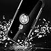 iPhone 11 Pro Max Case 6.5 inch 2019, Carbon Fiber Design Clear Crystal Anti-Scratch Case with 360 Degree Rotation Ring Kickstand(Work with Magnetic Car Mount) for iPhone 11 Pro Max,Black