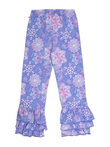 Image of RuffleButts Baby /Toddler Girls Stretchy Flare Pants w /Ruffles