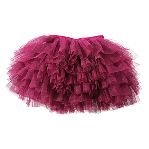Image of Tutu Skirt for Baby Girl Toddler 6 Layered Tulle Skirts 1-8T