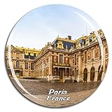 Weekino France Versailles Palace Paris Aimant de réfrigérateur 3D Verre en Crystal Touristique Ville Voyage Souvenir Autocollant de réfrigérateur Collection