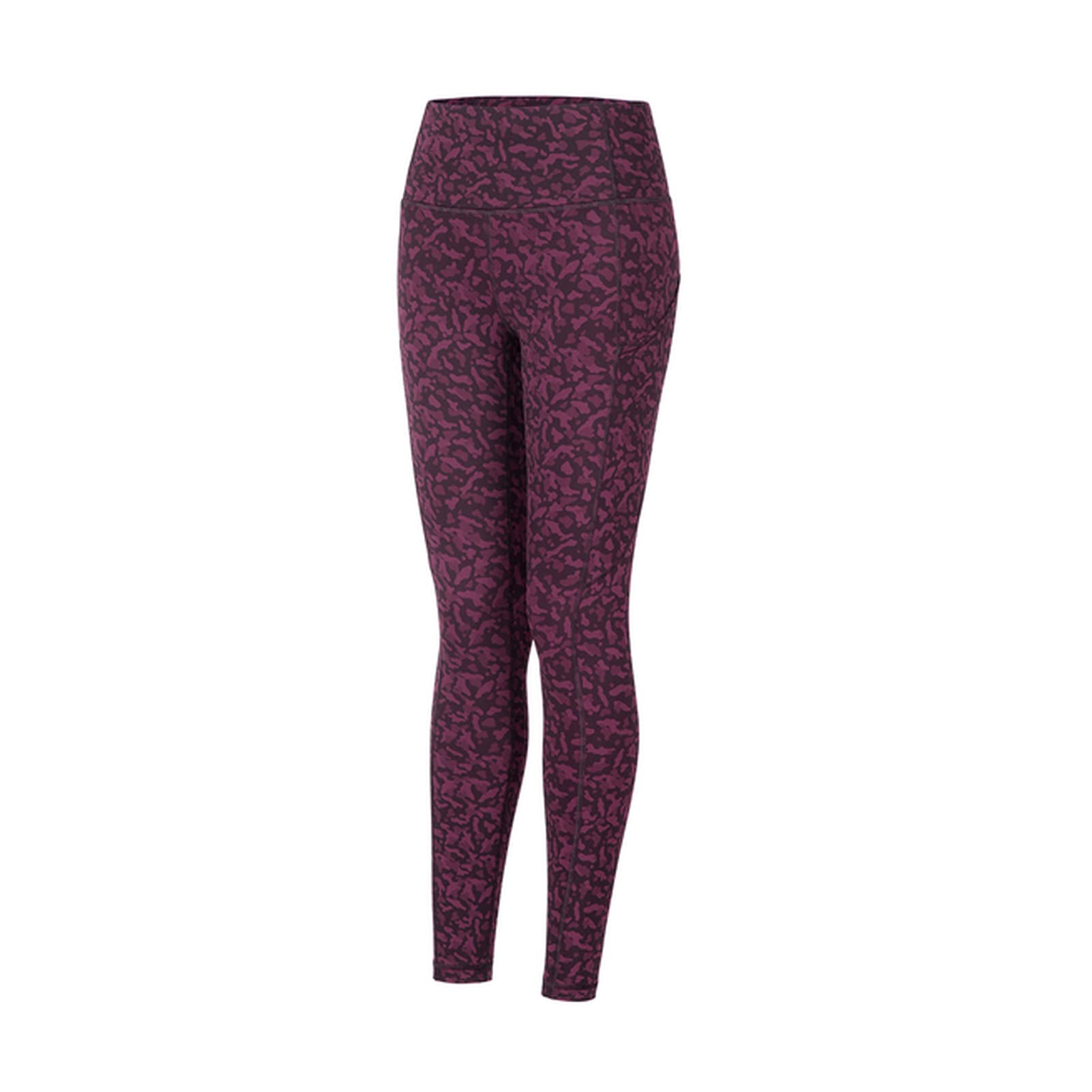 Polainas Impermeables Pantalones de yoga de cintura alta de las mujeres con bolsillos desnudos sentimientos de entrenamiento Leggings Polainas Trail Running ( Color : Leopard print32 , Size : X-Small