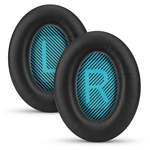 Cuscinetti Auricolari Di Ricambio Per Bose QC35, QC25, QC15, AE2 - Memory Foam, Con Reti Antipolvere E Strumento Di Montaggio