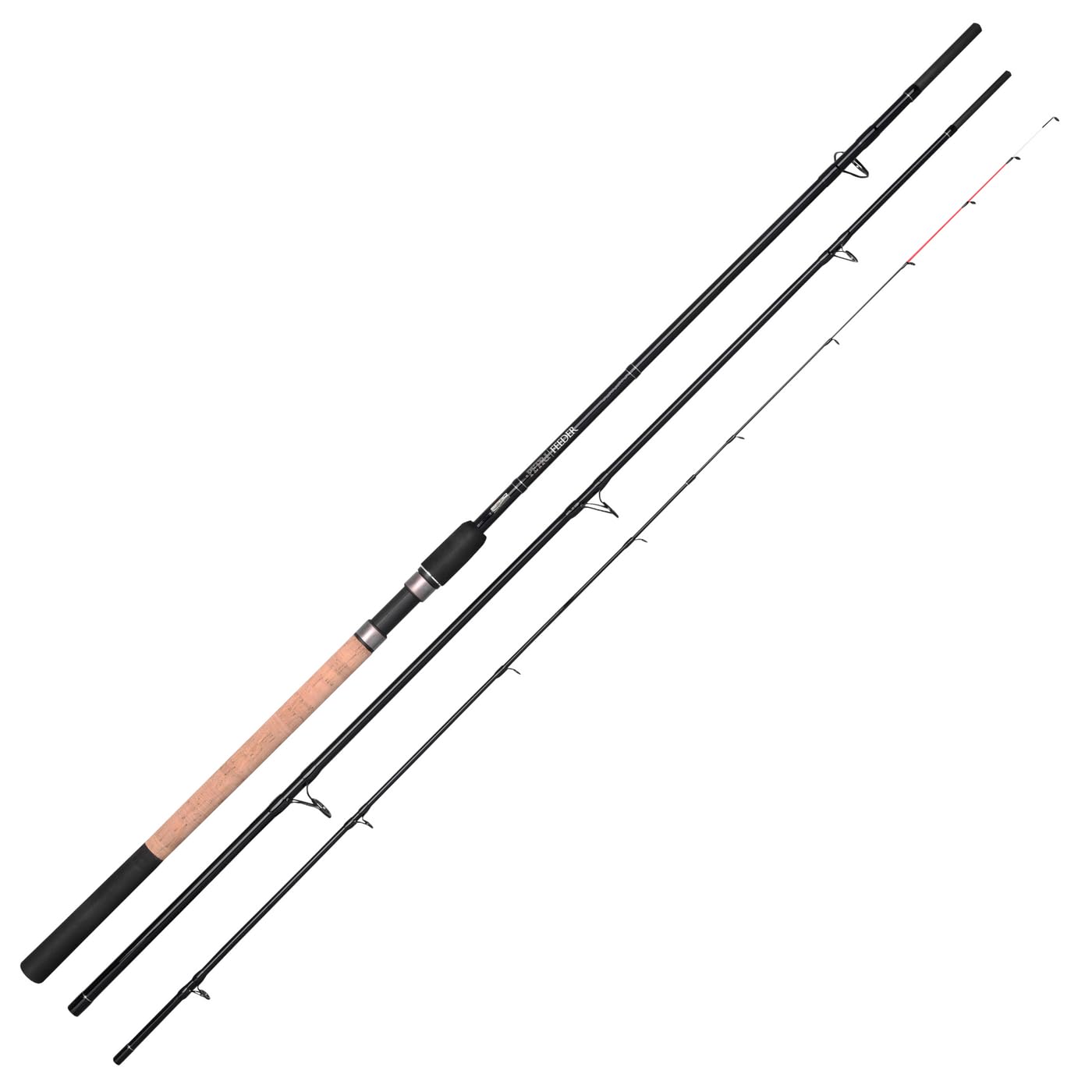Spro Petri Feeder Canne à pêche au feeder 330 cm, 130 g, canne à pêche lourde, pêche à la rivière,