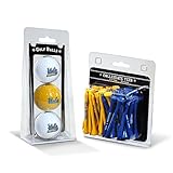 Team Golf NCAA UCLA Bruins 3 Golf Balls And 50 Golf Tees Logo Imprinted Golf Balls (3 Count) & 2-3/4' Regulation Golf Tees (50 Count), Multi Colored