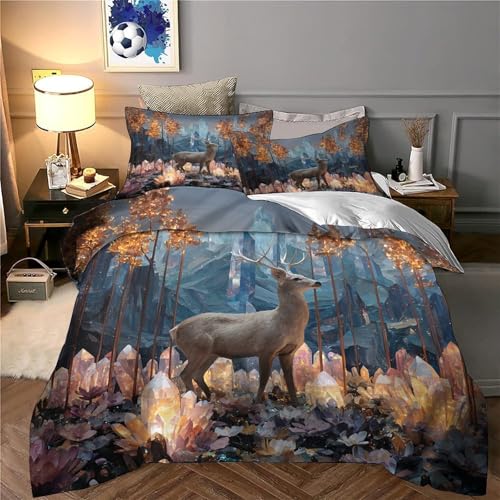 Housse de couette microfibre hypoallergénique parure lit fermeture éclair
