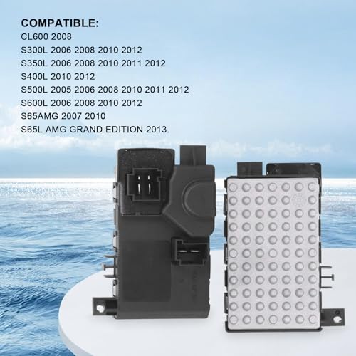 Image of 2218706758,2218706858,2218200110,5HL351321721 A /C Blower Motor Regulator Resistor Module 2005-2013 For Benz CL /S-Class W221 C216