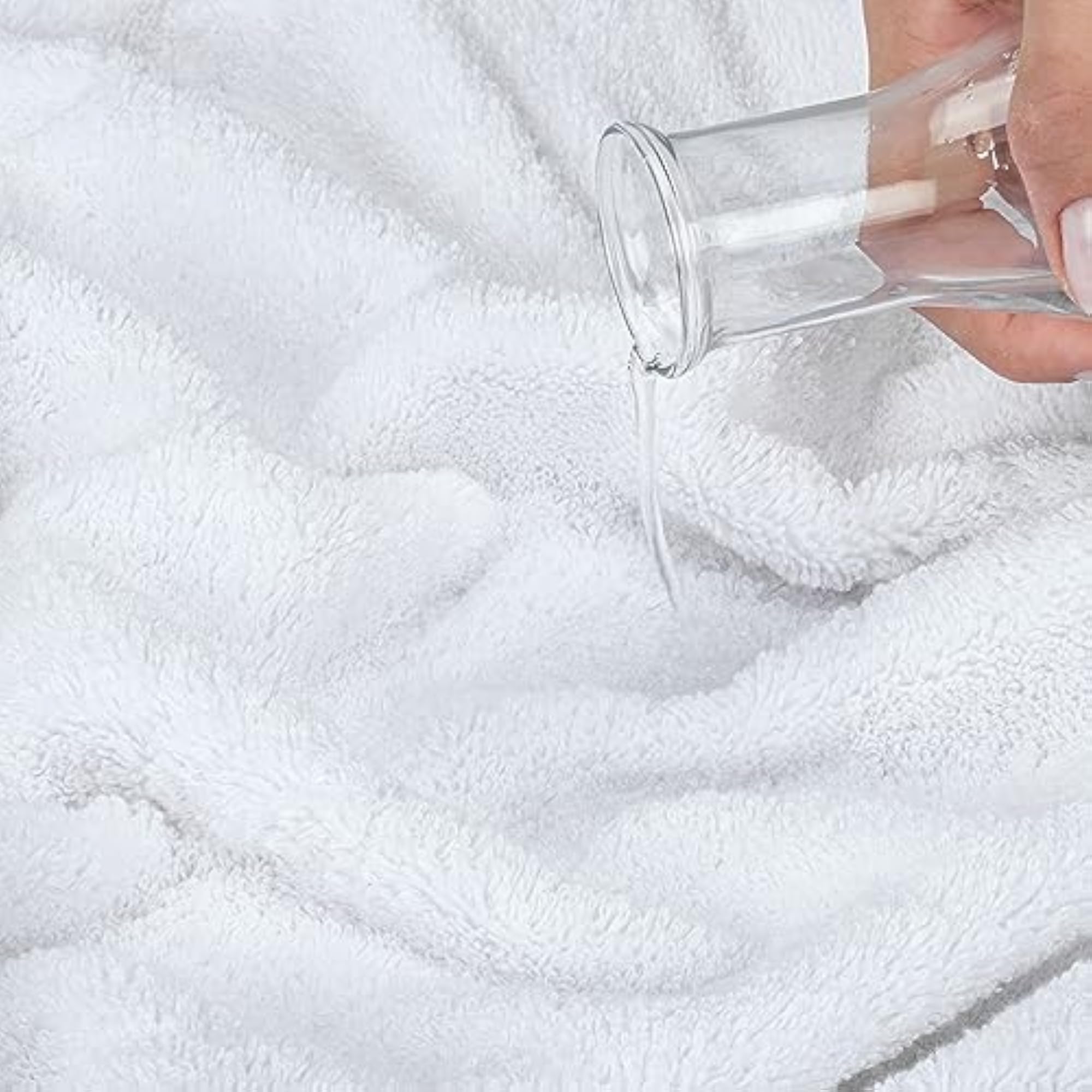 White Towel Sheets 40x80 Clearance, 100% Cotton Oversized Sheets