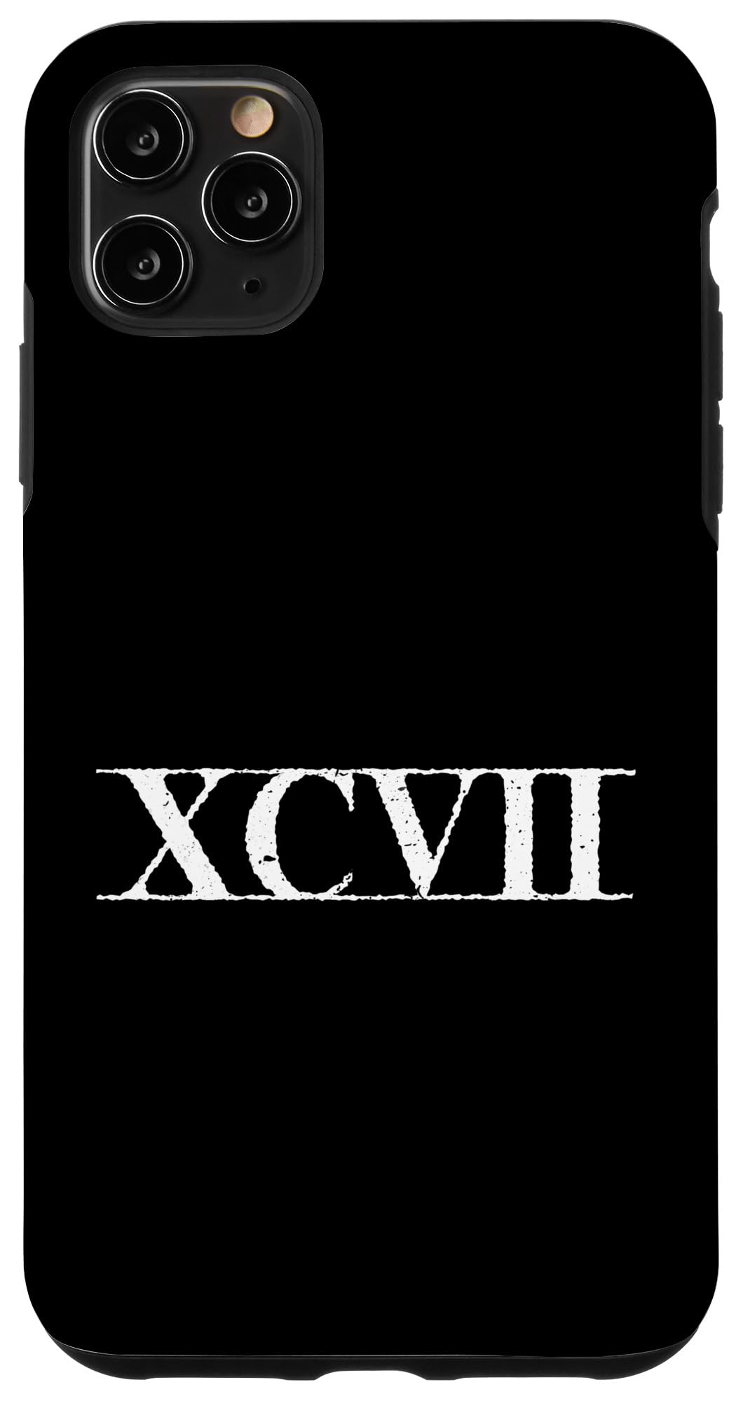 Amazon.co.jp: iPhone 11 Pro Max ローマ数字 97 XCVII ~ 行付き