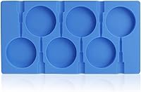 Vista 7 de Beasea Molde grande para piruletas, 6 cavidades de silicona, moldes de lechón, moldes de caramelo duro para chocolate, dulces, hielo, paletas