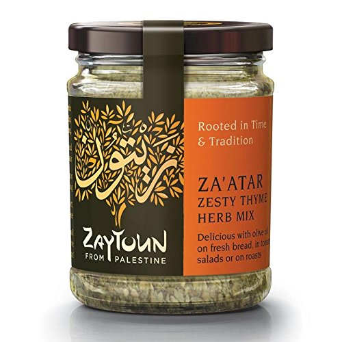 Case of 6 x Zaytoun Zata''Ar Wild Herb Mix (80G) Zesty Seasoning Gluten Free Vegan'