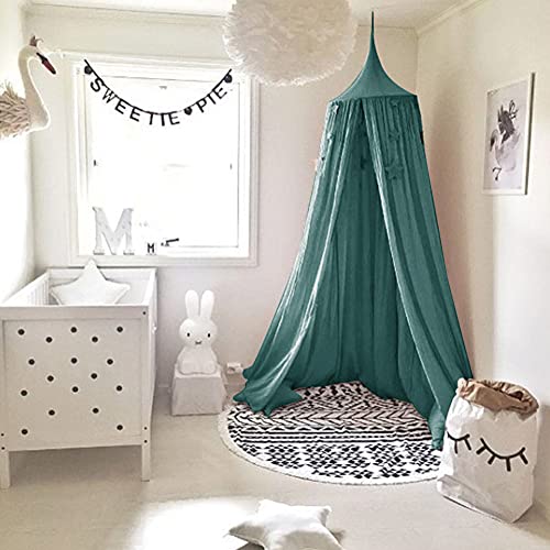 Tenda confortável e prática com cúpula para cama, cama com dossel, para cantos de quartos em casa