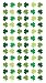 Sticko Four Leaf Clover Stickers