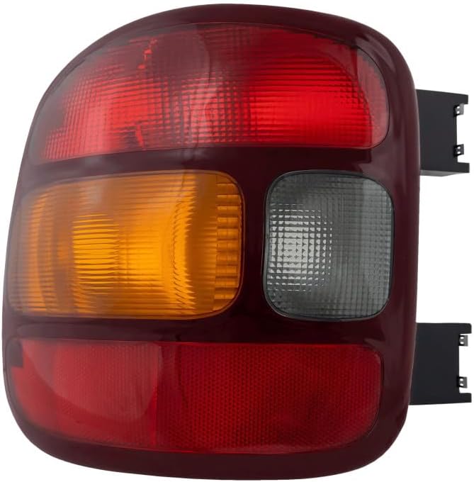 CarLights360 For Chevy Silverado 1500 Tail Light 1999 00 01 02 2003 Driver Side Stepside For GM2800136 | 15224277