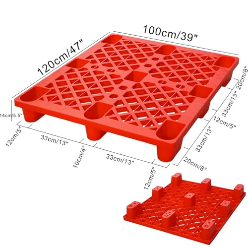 Paletas de plástico impermeables para almacenamiento en garaje y sótanos 3