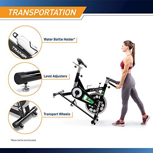 Marcy Club Revolution Bike Cycle Trainer For Cardio Exercise Xj-3220 #TOP4