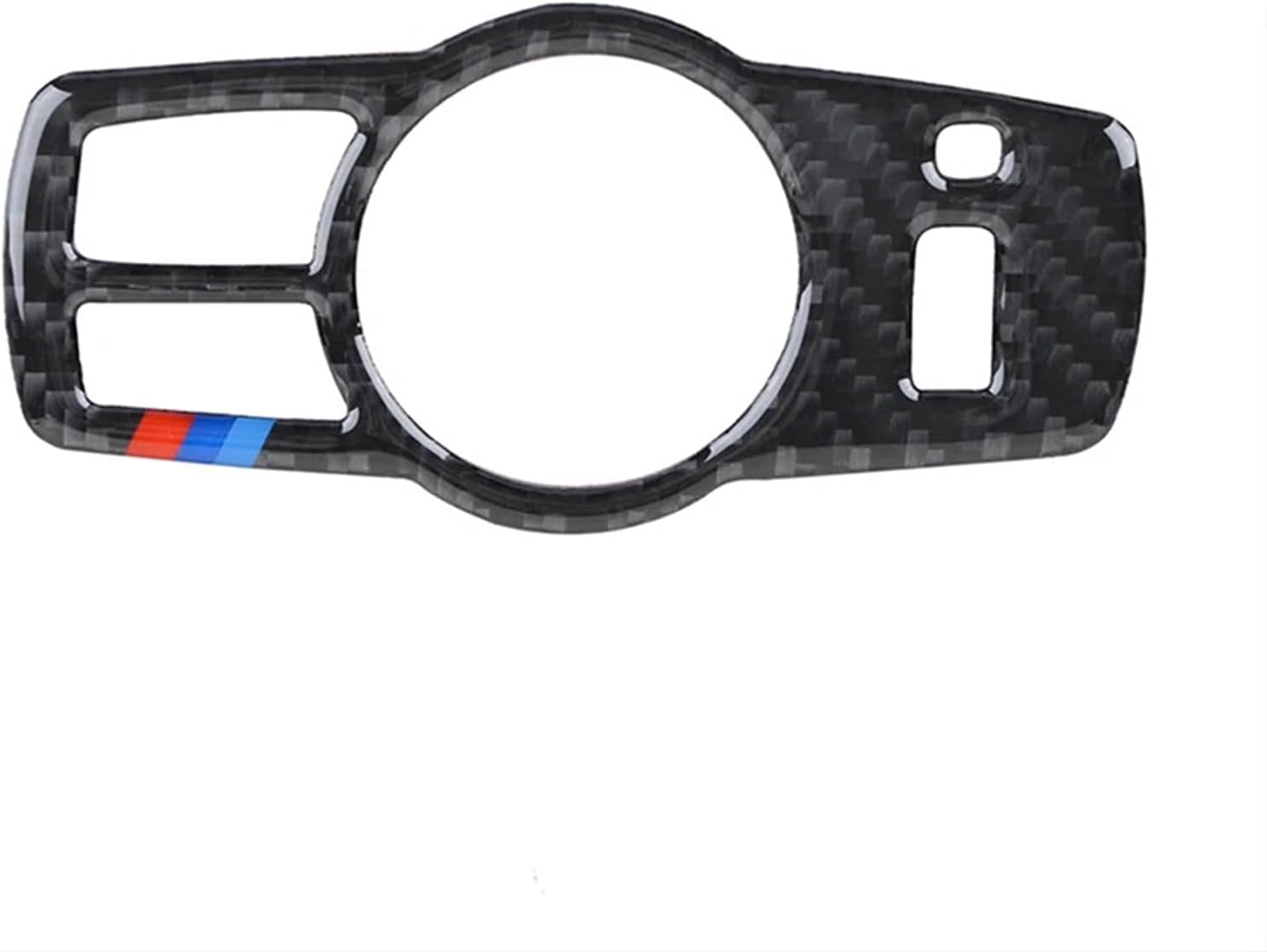Car Headlight Switch Panel Trim Carbon Fiber Sticker Fit for bmws 5 Series F10 2011-2017 M Performance Accessories
