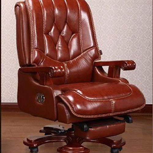 Emeprose Boss Chair Standard Size Made with Smooth Lather with Light