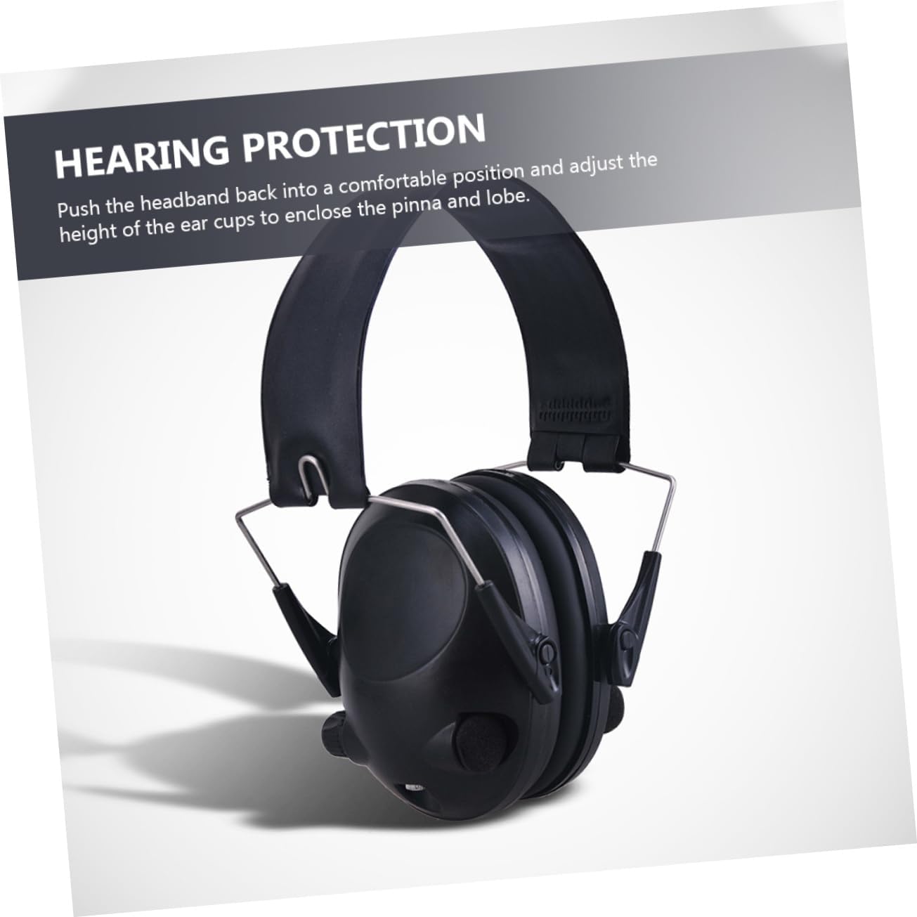 Shooting Noise Reduction Head Adult Ear Muff Rechargeable Cancelling Headphones Noise Canceling
