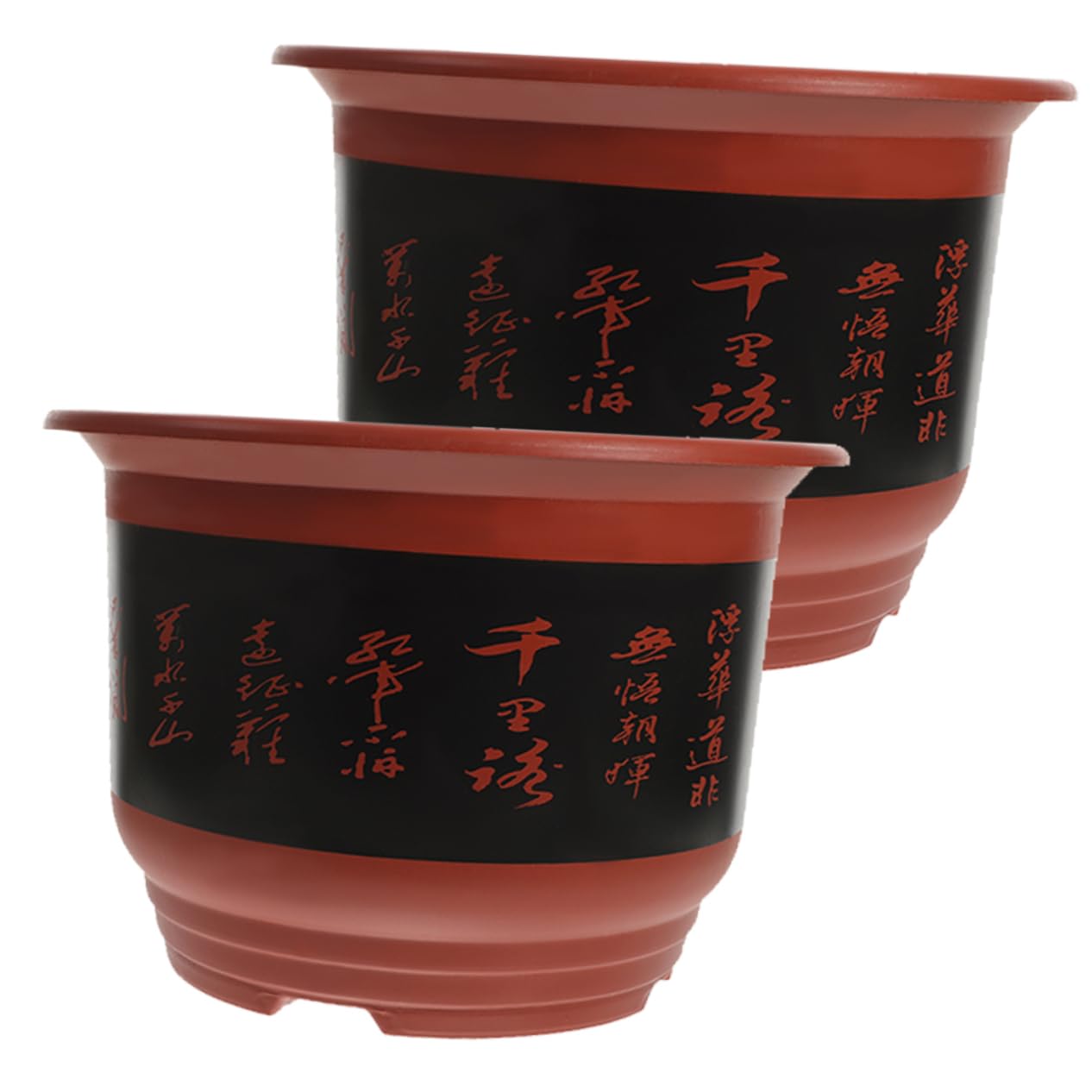 TOYANDONA 2pièces Jardinière pour Orchidées Plastique Pot De Fleurs pour Plantes Intérieur Drainage pour Évacuation Eau