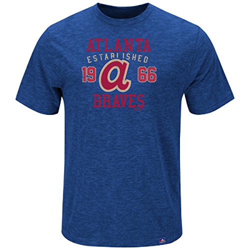Atlanta Braves Majestic MLB "Heads or tails" Cooperstown Hyper Slub S/S camiseta