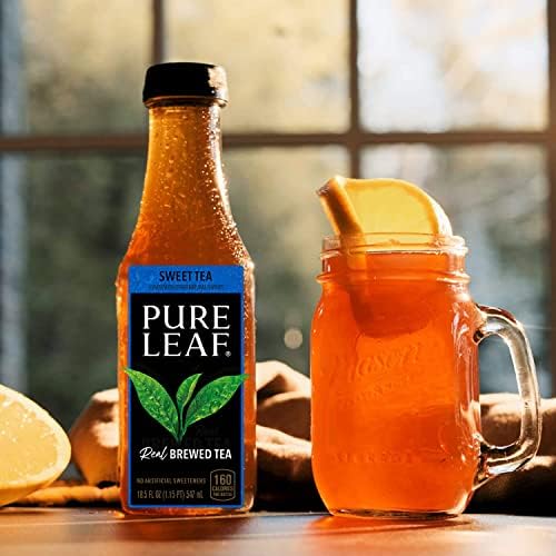 Pure Leaf Iced Tea, Sweet Tea, Real Brewed Tea, 18.5 Fl Oz Bottles (Pack of 12) - 3