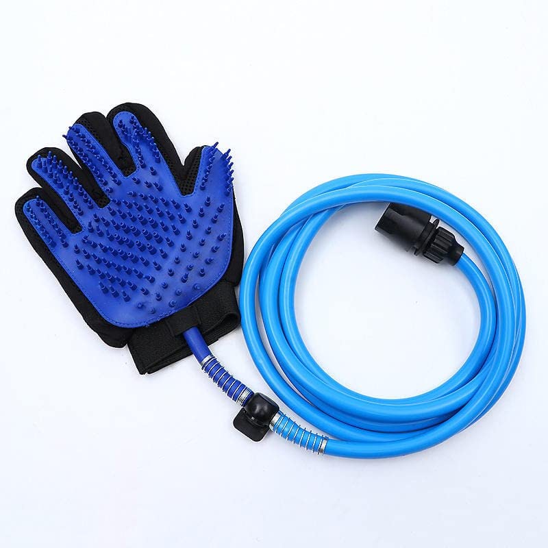 HASEA Pet Grooming Glove - Water Connection Shower - Grooming - Hair Remover Pet Care - Dog - Massage - Care - Dog Spa