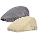 Men Breathable mesh Summer hat Newsboy Beret Ivy Cap Cabbie Flat Cap