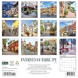 Willow Creek Press, Kalendarz ścienny Everyday Europe 2027