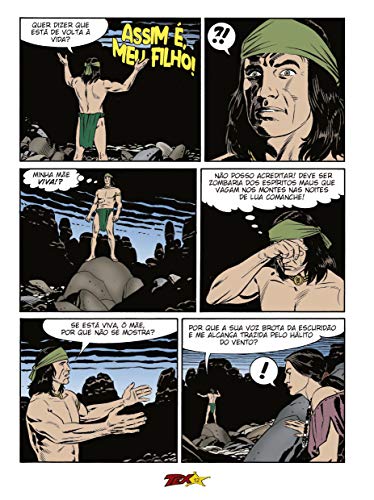 As grandes aventuras de Tex - volume 5: Os espíritos da noite