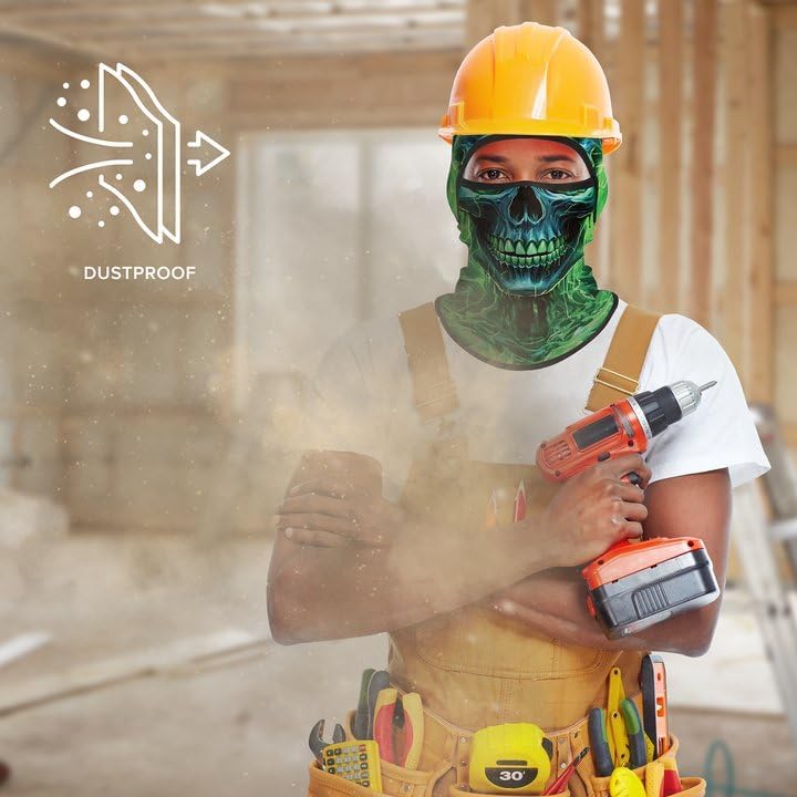 Balaclava Face Mask Men Women for Summer Motorcycle Cycling Fishing - Image 6