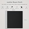 MICTER Pelle Adesiva 15x300cm, Toppe Autoadesive in Pelle per Riparazione Divani, Sedili Auto, Mobili, Borse e Tappezzeria – Fodera Ripara Strappi e Buchi (Nero)