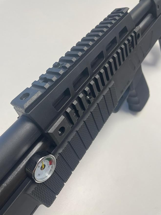 Vista 5 de Beeman Commodore Regulado UnderLever Synthetic Stock 3500 PSI PCP Rifle Combo