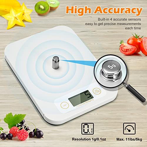 Smart Food Scale - Food Scales Digital Weight Grams And Oz With Nutritional Calculator, Marco Scale For Weight Loss, 0.1Oz-11Lb Kitchen Scales For Food Ounces, Calorie Scale For Diet, Keto, Diabetics #TOP4