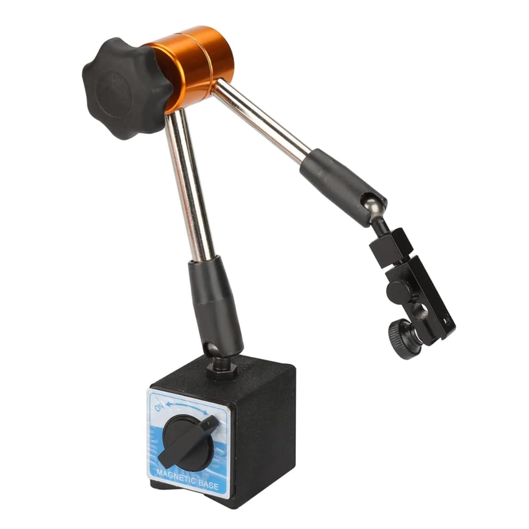 Jawsons™ Universal Dial Stand | versatile and durable tool crafted from high-quality carbon steel, featuring a secure magnetic base,universal adjustable arm for precision measurements and mechanical-image-26