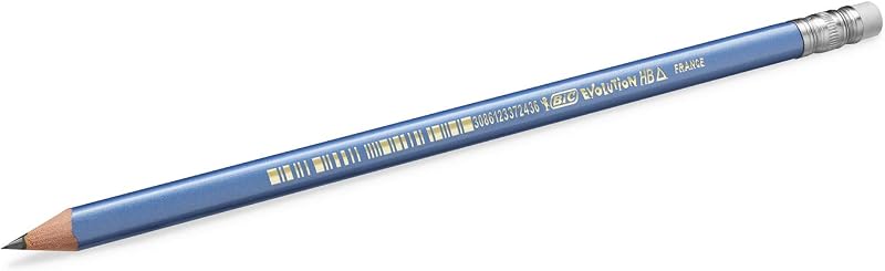 BIC Evolution Triangle HB háromszögletű ceruza radírral 12 db - 12 pieces (pack of 1)